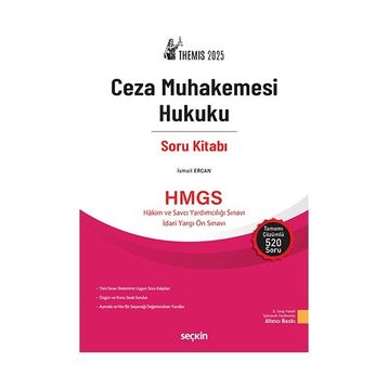 THEMIS Ceza Muhakemesi Hukuku Soru Kitabı