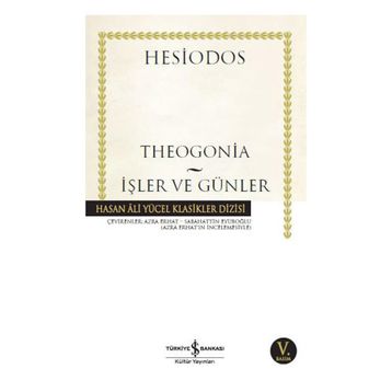 Theogonia - İşler ve Günler Ciltli - Hesiodos