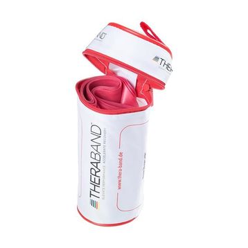 Thera-Band 12193 Kırmızı Çantalı Egzersiz Bandı 2.5 Metre Orta Sert