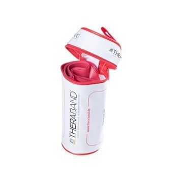 Thera-Band 12193 Kırmızı Çantalı Egzersiz Bandı 2.5 Metre Orta Sert