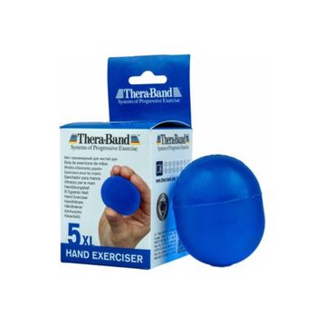 Thera-Band 12342 Mavi Hand Exerciser Xl El Güçlendirici Jel Egzertsiz Topu Çok Sert