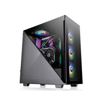 Thermaltake Divider 300 TG CA-1S2-00M1WN-01 ARGB Fanlı Siyah ATX Gaming Bilgisayar Kasası
