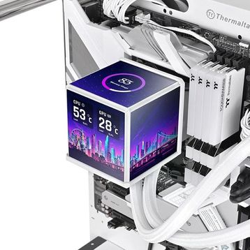 Thermaltake MINECUBE 360 Ultra CL-W482-PL12SW-A ARGB Beyaz İşlemci Sıvı Soğutucu
