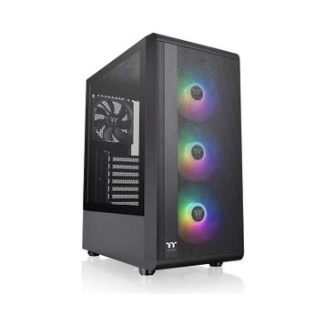 Thermaltake S200 TG CA-3X2-65M1WE-00 ARGB Fanlı 650 W Siyah ATX Gaming Bilgisayar Kasası