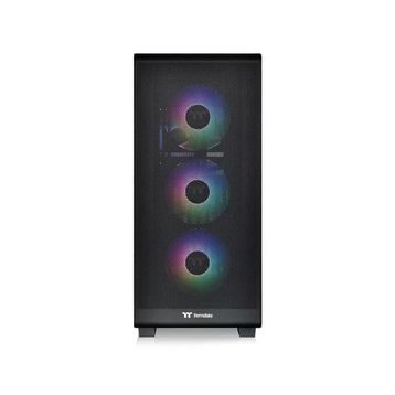 Thermaltake S250 TG CA-3Y6-75M1WE-00 ARGB Fanlı 750 W Siyah E-ATX Gaming Bilgisayar Kasası