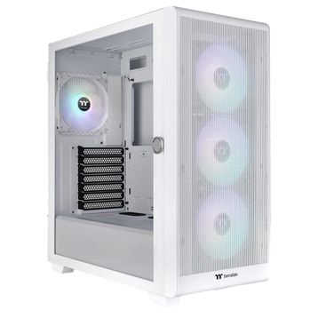 Thermaltake S250 TG CA-3Y6-75M6WE-00 ARGB Fanlı 750 W Beyaz E-ATX Gaming Bilgisayar Kasası