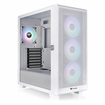 Thermaltake S250 TG CA-3Y6-75M6WE-00 ARGB Fanlı 750 W Beyaz E-ATX Gaming Bilgisayar Kasası