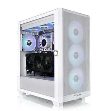 Thermaltake S250 TG CA-3Y6-75M6WE-00 ARGB Fanlı 750 W Beyaz E-ATX Gaming Bilgisayar Kasası