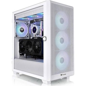 Thermaltake S250 TG CA-3Y6-75M6WE-00 ARGB Fanlı 750 W Beyaz E-ATX Gaming Bilgisayar Kasası