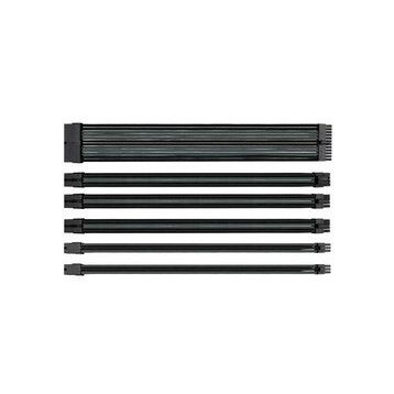 Thermaltake Uzay Grisi Siyah Sleeved Kablo Seti