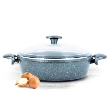 Thermoad 32 cm Döküm Granit Pilav Karnıyarık Tenceresi