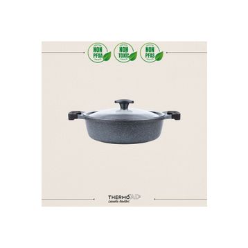 Thermoad Graneu 26 cm Gri Karnıyarık Tenceresi