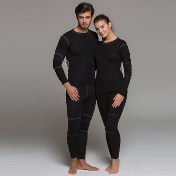Thermoform Active Plus Siyah Yetişkin Termal İçlik Set