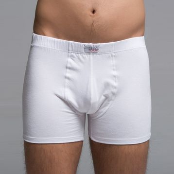 Thermoform Bambu Beyaz Erkek Şort