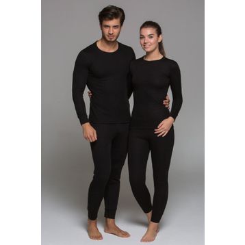 Thermoform Heavy Siyah Unisex Termal İçlik