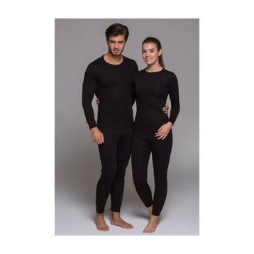 Thermoform Heavy Siyah Unisex Termal İçlik