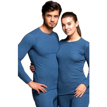 Thermoform Soft Unisex Uzun Kol Lacivert Fanila