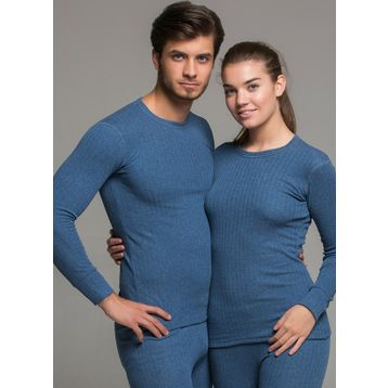 Thermoform Soft Unisex Uzun Kol Lacivert Fanila