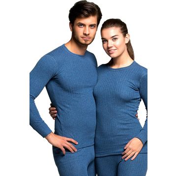 Thermoform Soft Unisex Uzun Kol Lacivert Fanila