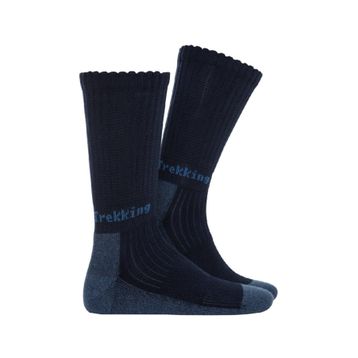 Thermoform Trekking Yürüyüş Kampçı Avcı Lacivert Erkek Çorap