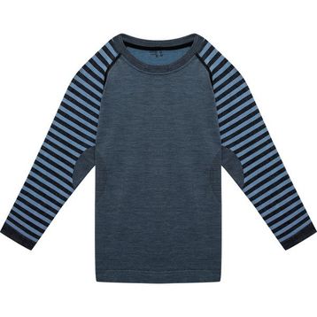 Thermoform Ultimate Merino Mavi Çocuk Seamless Termal Sweatshirt