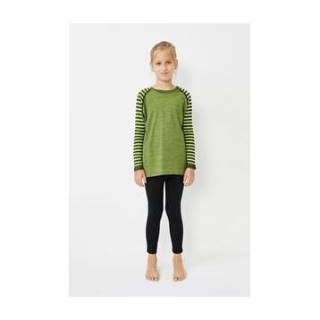 Thermoform Ultimate Merino Yeşil Çocuk Seamless Termal Sweatshirt