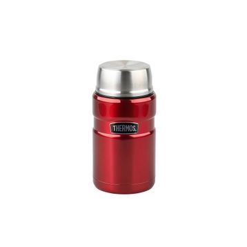 Thermos SK3021-CRTRAK 0.71 lt Cranberry Stainless King Kırmızı Yemek Termosu