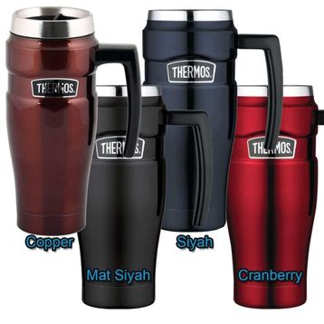 Thermos Stainless Çelik Travel Mug Termos 470 ml Cranberry