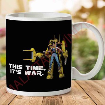 This Time Its War Ripley Work Loader Aliens Baskılı Kupa