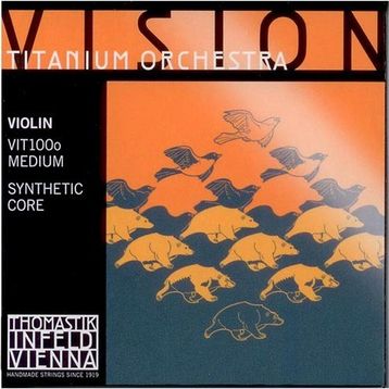 Thomastik Infeld VIT100 Titanium Solo Keman Teli