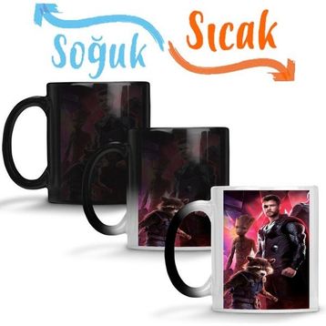 Thor Groot E Rock Sihirli Porselen Kupa