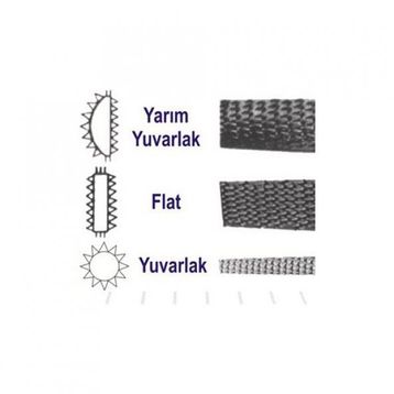 Three Files EĞATH08 Düz 8 25 cm Ağaç Törpüsü