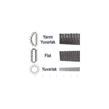 Three Files EĞATH08 Düz 8 25 cm Ağaç Törpüsü