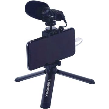 Thronmax C1 Profesyonel Vlogger Akış Siyah Mikrofon Seti