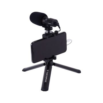Thronmax C1 Profesyonel Vlogger Akış Siyah Mikrofon Seti