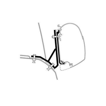 Thule Duc 5003-8000 Serisi 3 AD Lift/Iveco Tavan Montaj Braketi