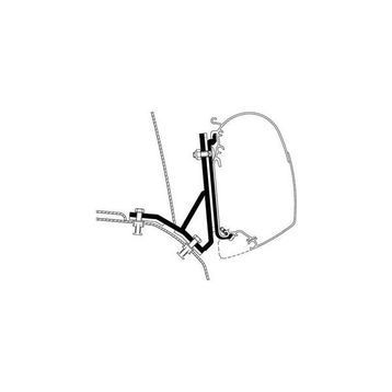 Thule Duc 5003-8000 Serisi 3 AD Lift/Iveco Tavan Montaj Braketi