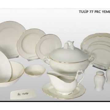 Thun Tulip 2500000 77 Parça Yemek Takımı