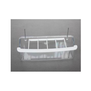 Ti-Sert 15 cm Izgaralı Şeffaf Yemlik