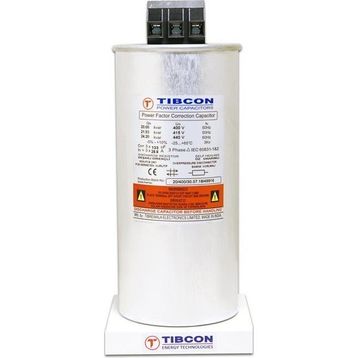 Tibcon 20 Kvar 400 V Trifaze Silindir Tip Kondansatör