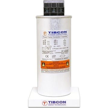 Tibcon 5 Kvar 400 V Trifaze Silindir Tip Kondansatör