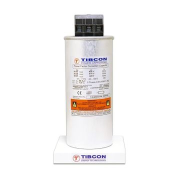 Tibcon 5 Kvar 400 V Trifaze Silindir Tip Kondansatör