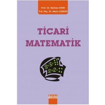 TICARI MATEMATIK - KENAN KARAGÜL