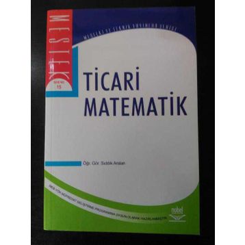 TICARI MATEMATIK - SIDDIK ARSLAN