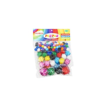 Ticon 10-20-30 mm Karışık Ponpon