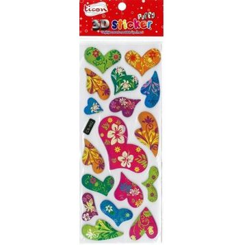 Ticon 177565 3D Sticker Puffy