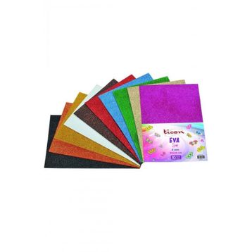 Ticon 20 x 30 CM 2 MM 10'lu 2 Adet Simli Eva