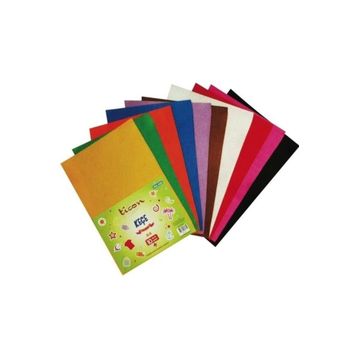 Ticon 20x30 cm 180 gr 10'lu Yapışkanlı Keçe