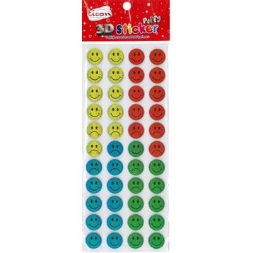 Ticon 256034 3D Sticker Puffy