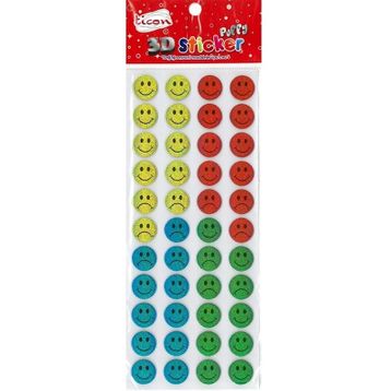 Ticon 256034 3D Sticker Puffy